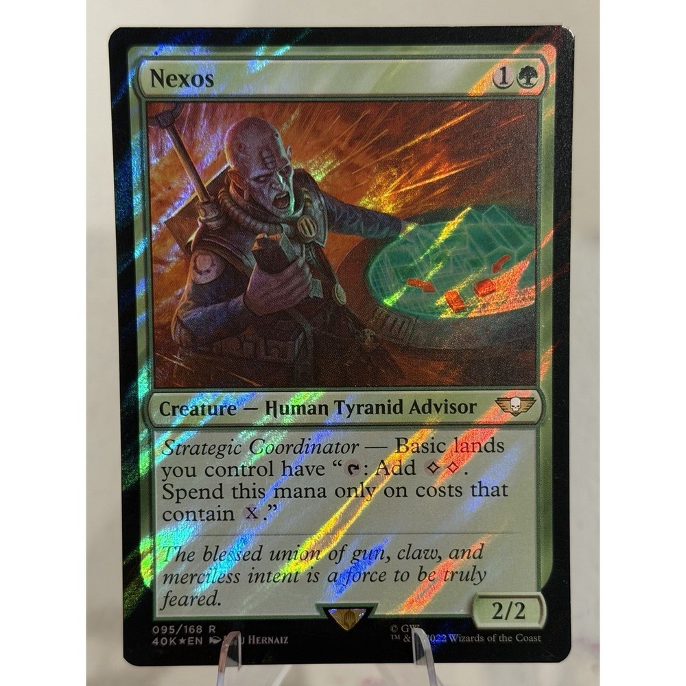 MTG Universes Beyond: Warhammer Nexos (Surge Foil) #095/168 40k